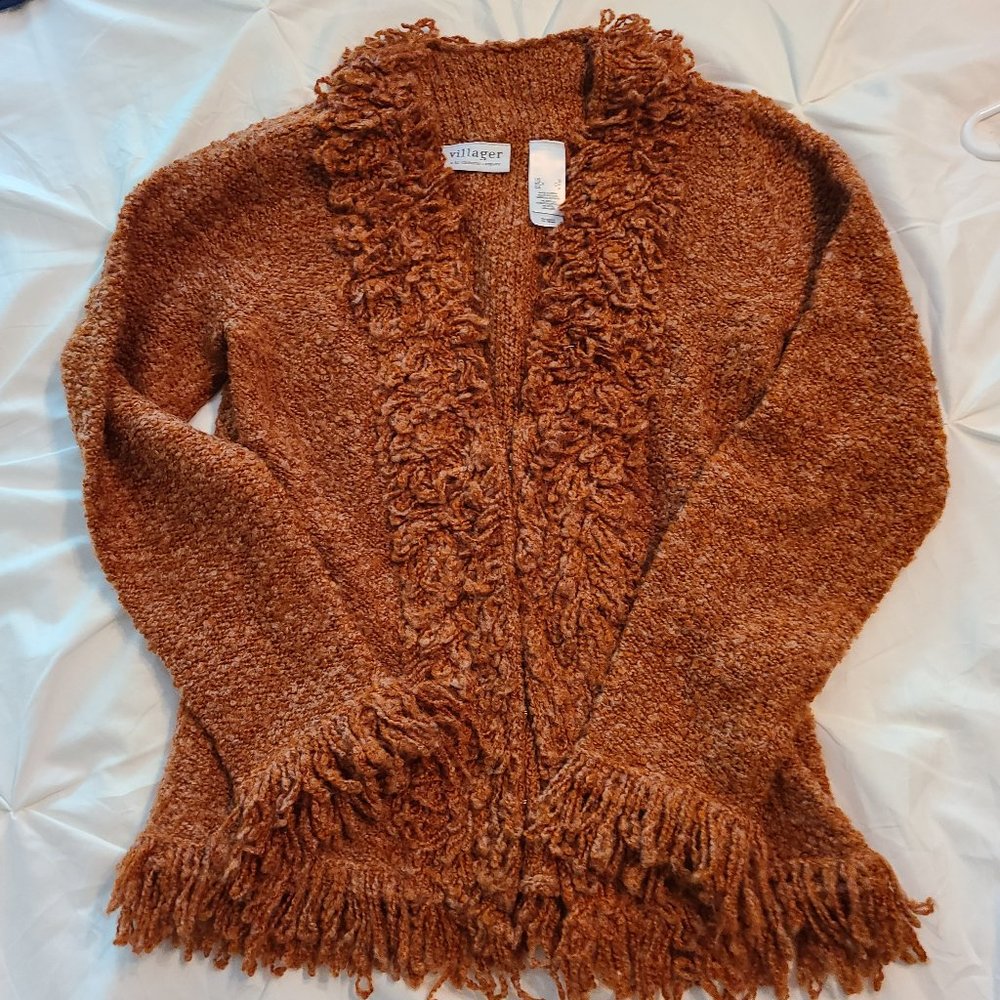 Villager - Sweater in Burnt oranges (S)